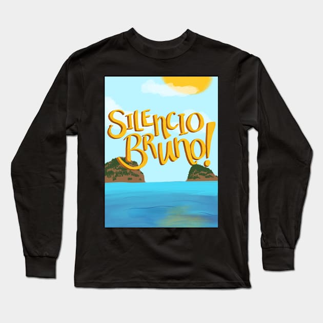 Silencio Bruno! Long Sleeve T-Shirt by ktomotiondesign